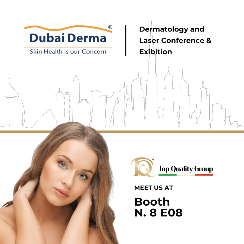 Dubai Derma 2023 – Top Quality Group for the first time at the International Congress
