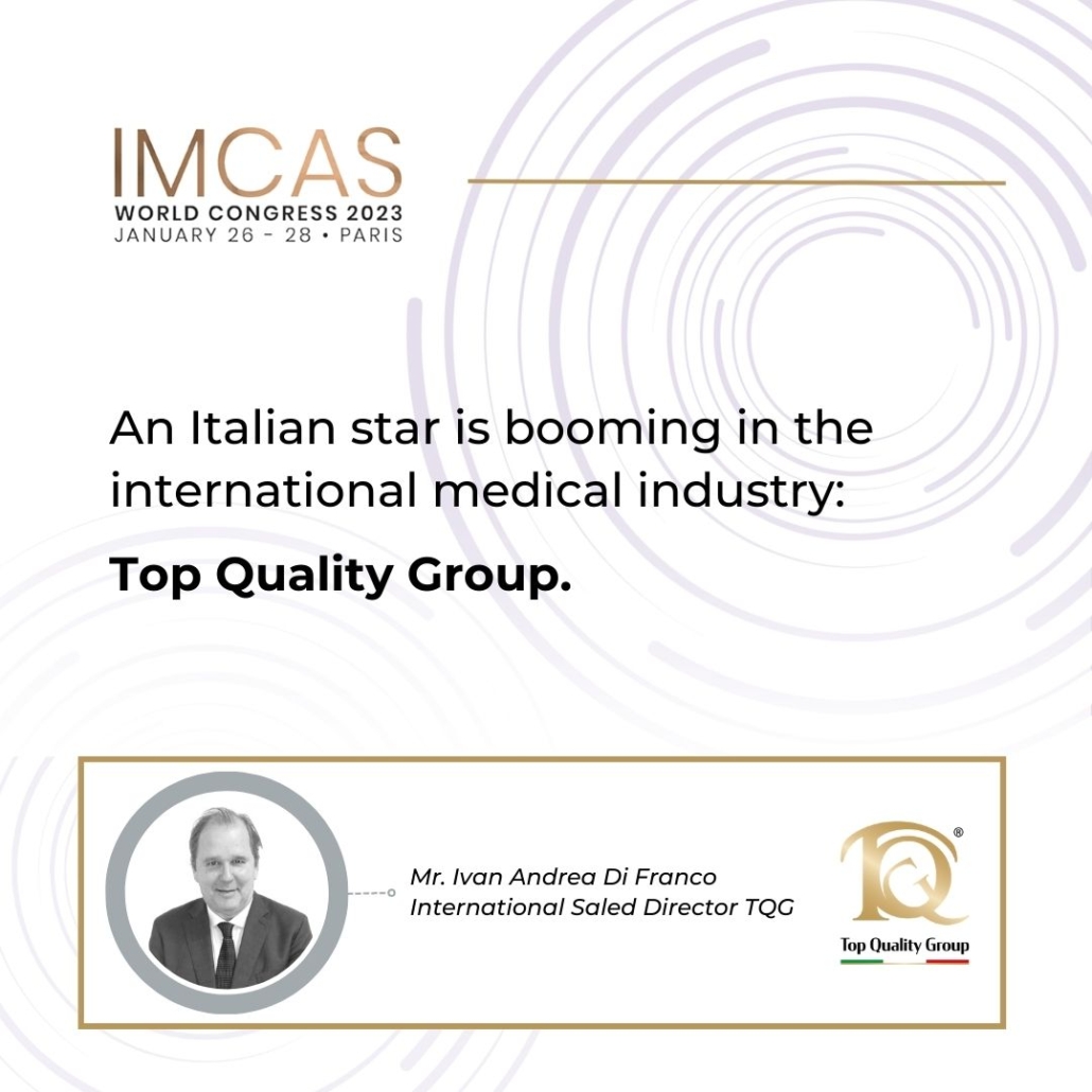 IMCAS World Congress 2023 – The International Sales Director’s speech